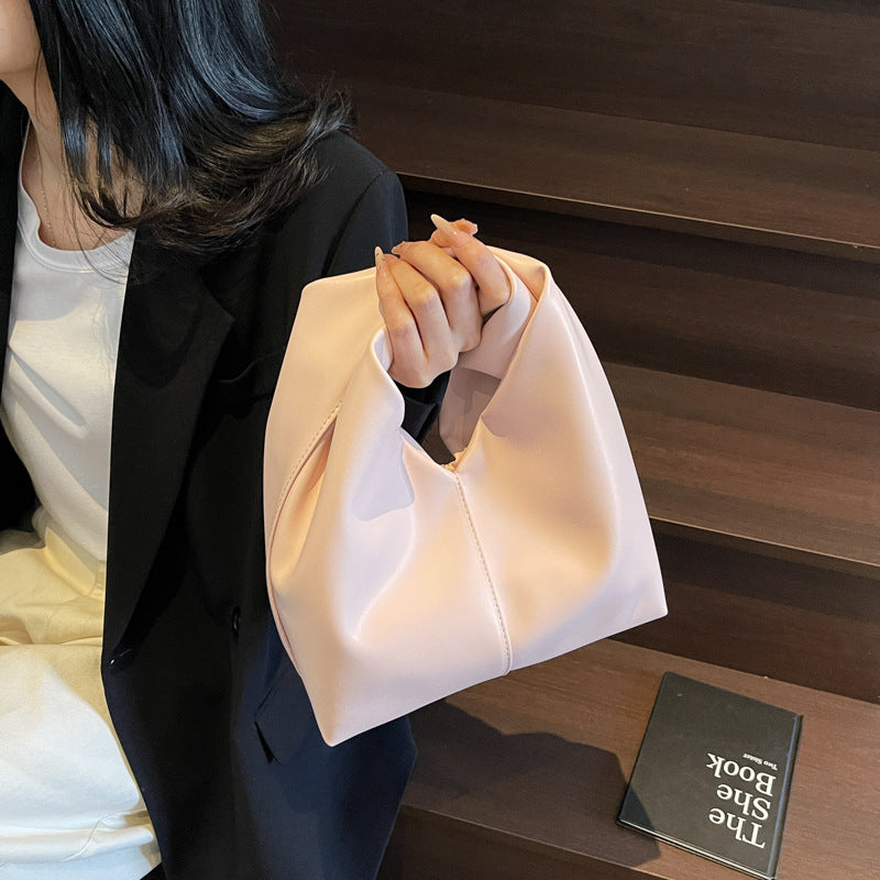 MAOSI – Dumpling-förmige PU-Handtasche – Elegant.