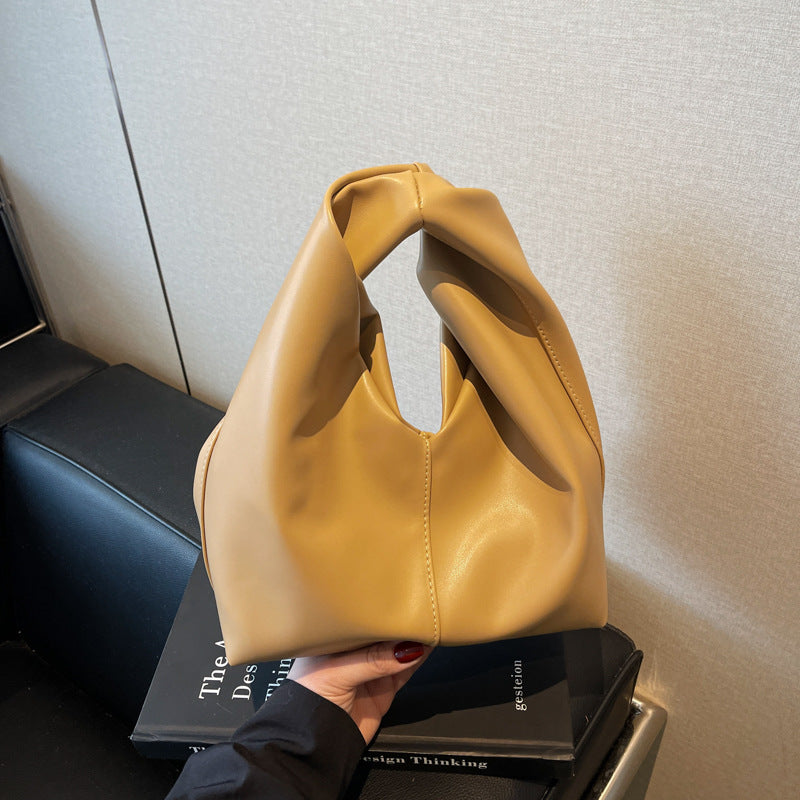 MAOSI – Dumpling-förmige PU-Handtasche – Elegant.