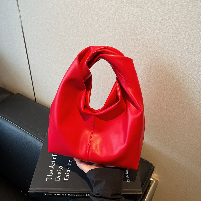 MAOSI – Dumpling-förmige PU-Handtasche – Elegant.