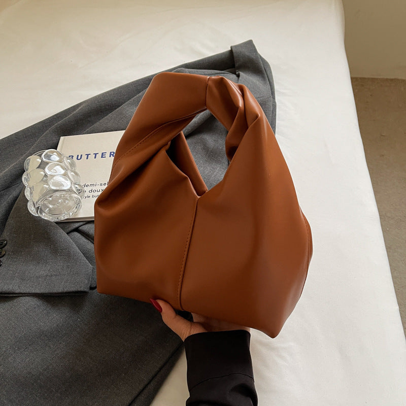 MAOSI – Dumpling-förmige PU-Handtasche – Elegant.